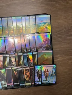 MTG Magic, MH3 Modern Horizons 3 foil land lot, Eldrazi lands, with New Capenna - Image 4