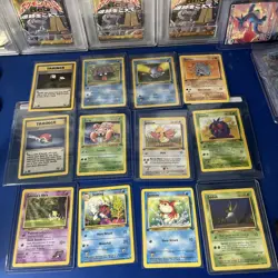 1999 Pokemon first Edition Jungle Fossil X 12 - Image 1