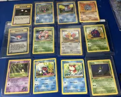 1999 Pokemon first Edition Jungle Fossil X 12 - Image 2
