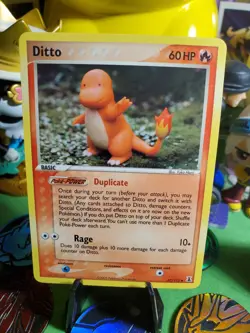Pokemon TCG Vintage 2005 Delta Species Ditto (Charmander) 37/113 Possible9+ NM/M - Image 1