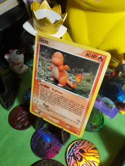 Pokemon TCG Vintage 2005 Delta Species Ditto (Charmander) 37/113 Possible9+ NM/M - Image 3