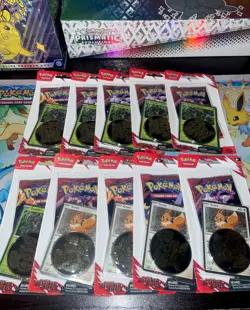 Pokemon Destined Rivals Single Pack Blister with Eevee and Zarude - lot of 10 - Image 1