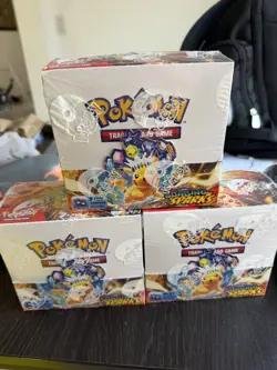 3 Boxes Of Pokemon TCG Surging Sparks Booster Box (36 Packs) BRAND NEW SEALED | - Image 1