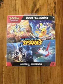 Pokemon TCG: S&V Surging Sparks Factory Sealed Booster Bundle Box - Image 1
