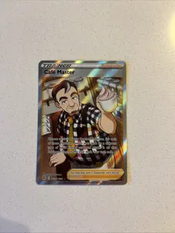 1x Pokemon TCG Brilliant Stars Cafe Master TG25/TG30 Ultra Rare NM 1115#223-225 - Image 1