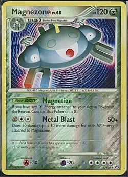 LP Magnezone | Reverse Holo Rare | 2007 Pokemon Diamond & Pearl Base Set 8/130 - Image 1