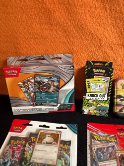 Pokemon 2023 KnockOut Collection , Mabosstiff ex showcase Sealed Lot Large - Image 2