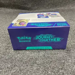 POKEMON Scarlet & Violet-Journey Together Elite Trainer Box, Sealed Box is Worn - Image 5