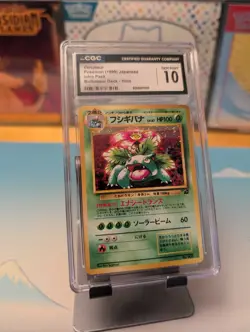 1999 Pokemon Japanese Venusaur Holo Bulbasaur Deck VHS Intro Pack #3 CGC 10 - Image 1