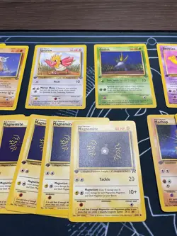 Pokemon TCG Fossil, Jungle, Team Rocket 1st Edition Lot. Magnamite, Diglett - Image 3