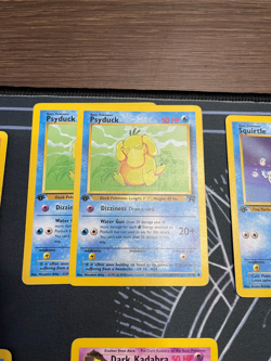 Pokemon TCG Team Rocket 1st Edition lot. Squirtle, Dark Kadabra, check pics! - Image 3