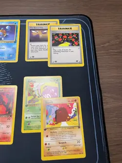 Pokemon TCG Team Rocket 1st Edition lot. Squirtle, Dark Kadabra, check pics! - Image 5