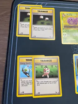 Pokemon TCG Fossil 1st Edition Lot, Weezing, Gravler, Seadra NM-LP - Image 2