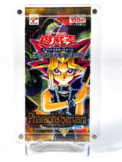 Pharaoh's Servant Japanese Sealed Yugioh Booster Pack Konami YU-GI-OH RARE 2000 - Image 1