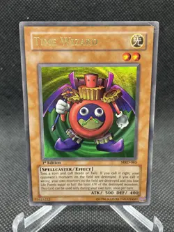 Yu-Gi-Oh! TCG Time Wizard Metal Raiders MRD-065 1st Edition Ultra Rare HP - Image 1