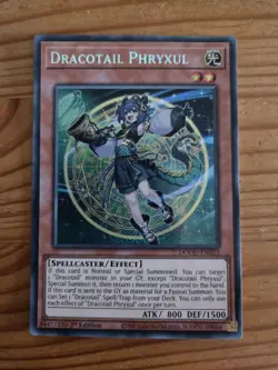 Yu-Gi-Oh Dracotail Phryxul DOOD-EN023 - Secret Rare - Image 1