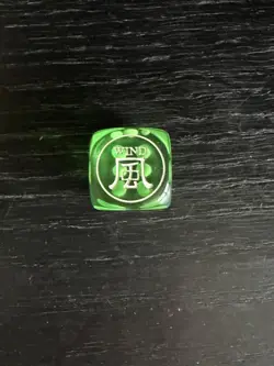 Official Yu-Gi-Oh! YCS Attribute Dice Pre-registration Item WIND - Image 1