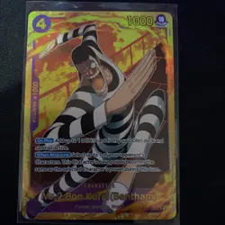 Mr.2 Bon Kurei (Bentham) Bon Clay EB01-061 One Piece Card TCG - Image 1