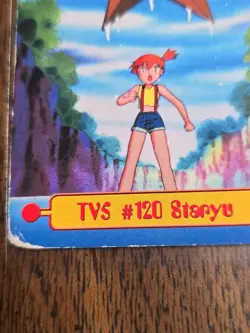 TV5 #120 Staryu- TV Animation Edition - Pokemon Topps Card - Image 2