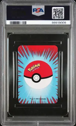 1999 BICYCLE POKEMON MINI PLAYING CARDS RED DECK 3 OF SPADES SNORLAX PSA 10 - Image 2