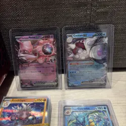 Pokemon TCG Destined Rivals Team Rocket Tin Bundle Job Lot 35 Cards - Image 3
