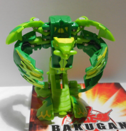 Bakugan Hydranoid Ultra Green Ventuss B600 Battle Planet - Card - 2 cores - Image 2