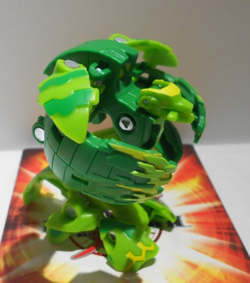 Bakugan Hydranoid Ultra Green Ventuss B600 Battle Planet - Card - 2 cores - Image 3