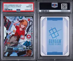 PSA 10 Cagalli Yula Athha - GD01-096 - R+ Foil Alt Art - Gundam Card Game - Image 3