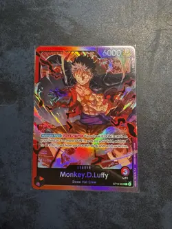 ST10-002 Monkey D Luffy Leader The Three Captains One Piece Card Game ccg - Image 1