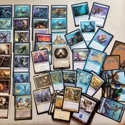 Custom Complete COMMANDER Magic Deck. ALL 100 Cards Lorwyn Azorius MERFOLK Rare - Image 2