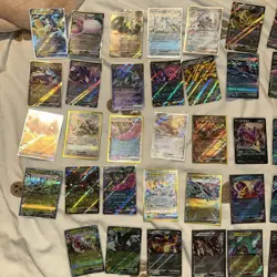 Pokemon TCG 40x V/VStar/EX Card Job Lot Bundle Japanese All NM or Better Sleeved - Image 2