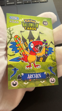 Archen #48 - Circle Holo - Collectoons Halloween 2025 - Pokemon Card - Image 2