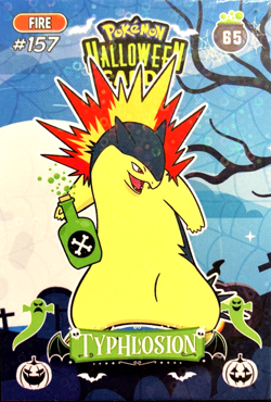 Typhlosion #65 - Circle Holo - Collectoons Halloween 2025 - Pokemon Card - Image 1