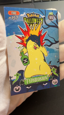 Typhlosion #65 - Circle Holo - Collectoons Halloween 2025 - Pokemon Card - Image 2