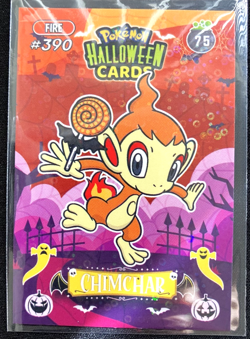 Chimchar #75 - Circle Holo - Collectoons Halloween 2025 - Pokemon Card - Image 4