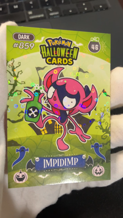 Impidimp #46 - Circle Holo - Collectoons Halloween 2025 - Pokemon Card - Image 2