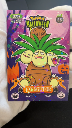 Exeggutor #85 - Circle Holo - Collectoons Halloween 2025 - Pokemon Card - Image 2
