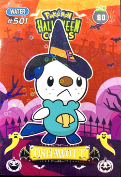Oshawott #80 - Circle Holo - Collectoons Halloween 2025 - Pokemon Card - Image 1