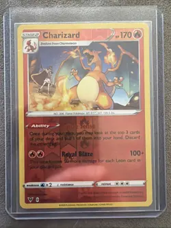 Charizard 025/185 NON HOLO Vivid Voltage Pokemon Card TCG NEAR MINT NM - Image 1