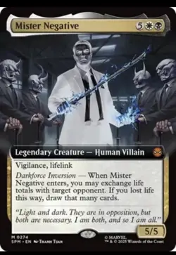 MTG - Mister Negative - Extended - SPM 274 - Non Foil - NM - Image 1