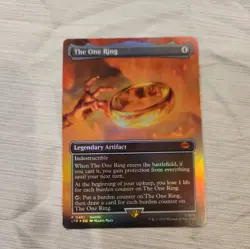 The One Ring (Borderless Alternate Art) [The Lord of the Rings: Tales of - Image 1