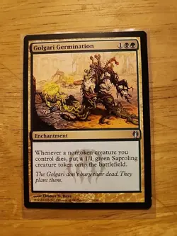 Golgari Germination - Izzet vs Golgari - MTG Magic - Uncommon - Black Green - Image 1