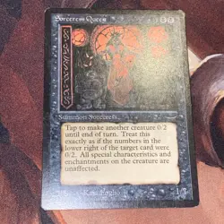 Sorceress Queen X1 Mtg Arabian Nights Lp - Image 1