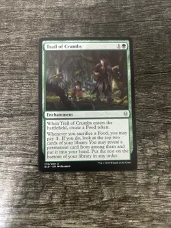 MTG 1x Trail of Crumbs x1 LP Throne of Eldraine - Image 1