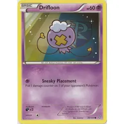 Drifloon 49/124 B&W Dragons Exalted REVERSE HOLO PERFECT MINT! Pokemon - Image 1