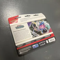 Pokemon TCG Scarlet & Violet TEMPORAL FORCES 3 Pack Blister Cleffa Sealed - Image 2