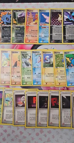near complete ex team rocket returns pokemon C/UN LP+ - Image 4
