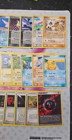 near complete ex team rocket returns pokemon C/UN LP+ - Image 5