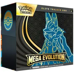 Pokemon TCG Mega Evolutions Lucario Elite Trainer Box ETB | New + Sealed - Image 1