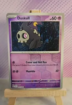 Pokemon TCG: Duskull (Reverse Holo) 018/064 - Shrouded Fable - NM Condition - Image 1
